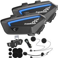 Freedconn FX sistem de comunicare moto Intercom, conversatie de pana la 10 rideri simultan