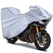 Husa pentru motocicleta cu portbagaj Protector, nailon, 280 cm, protectie UV, rezistenta la apa, marimea XL, gri