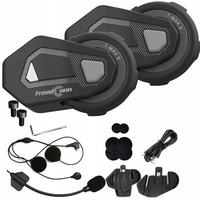 Sistem de comunicare moto Intercom Freedconn T-MAX S V4 PRO Bluetooth 5.1